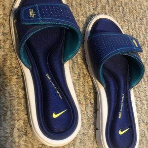 Blue Nike Sides